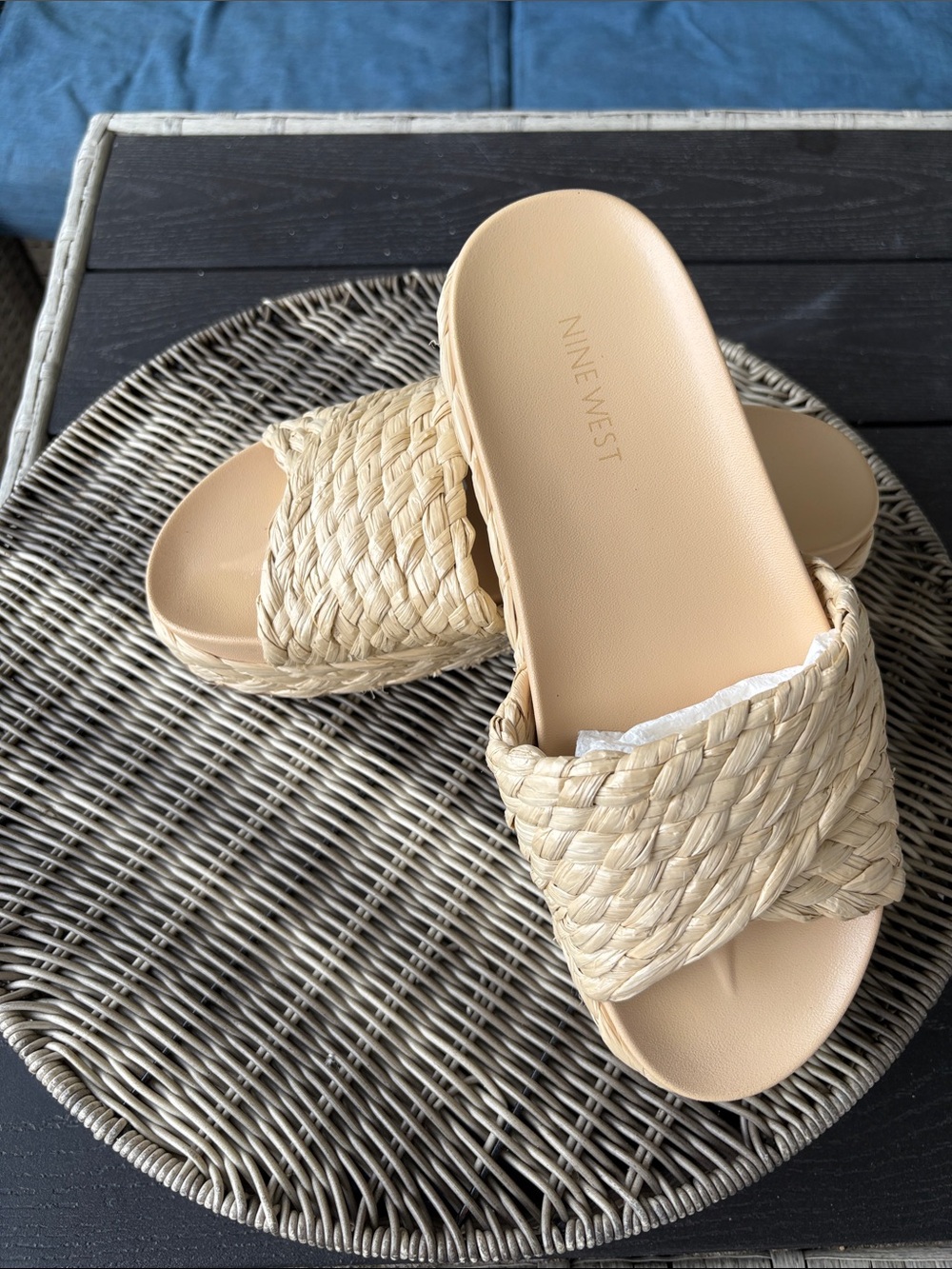Nine West Ladies Wedge Sandal